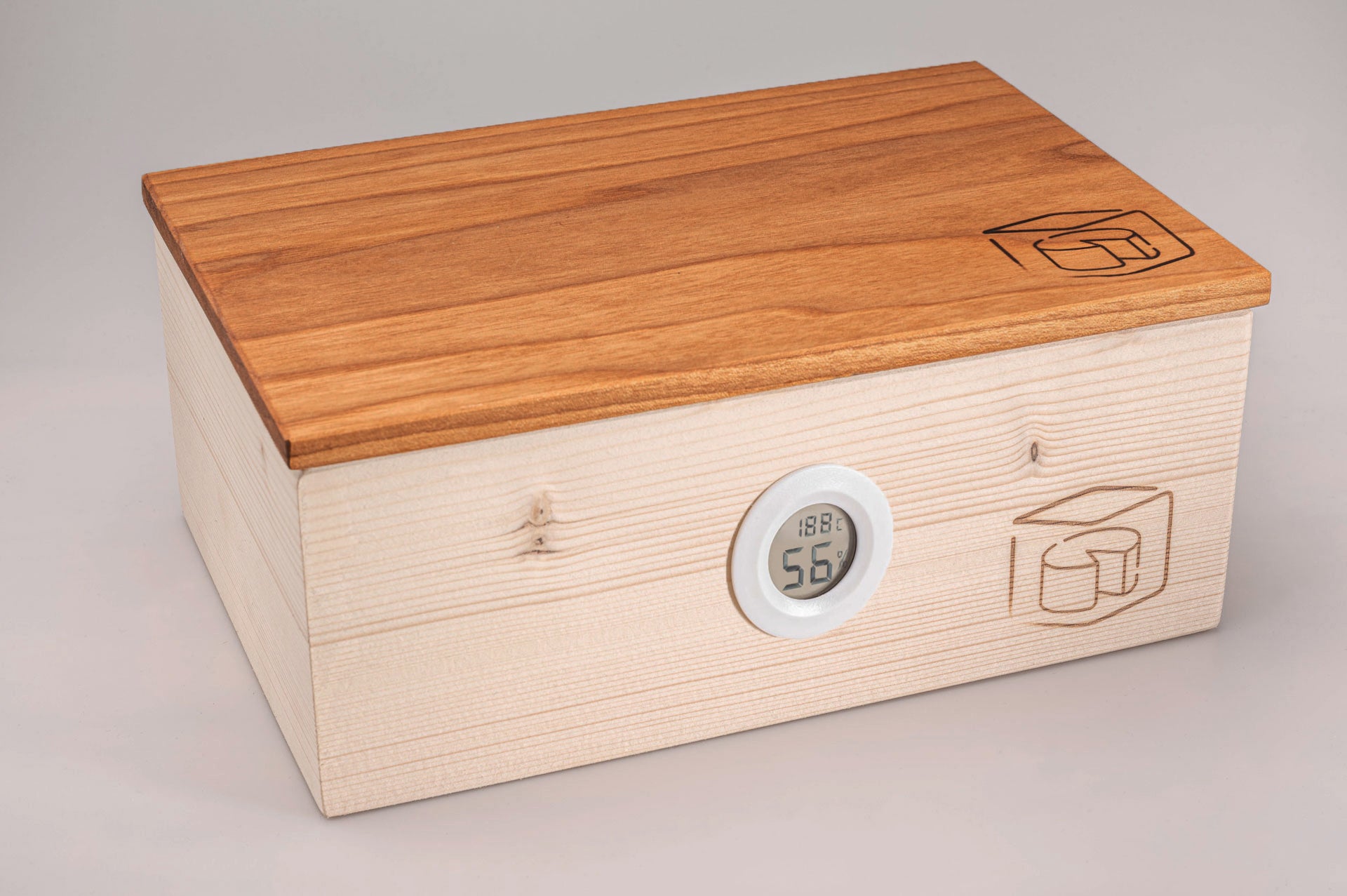 CHEESECASE SMALL CON IGROMETRO